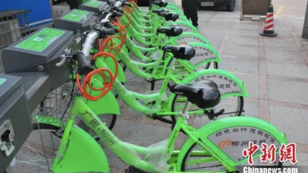 柳州投放1000辆自行车供公众租骑