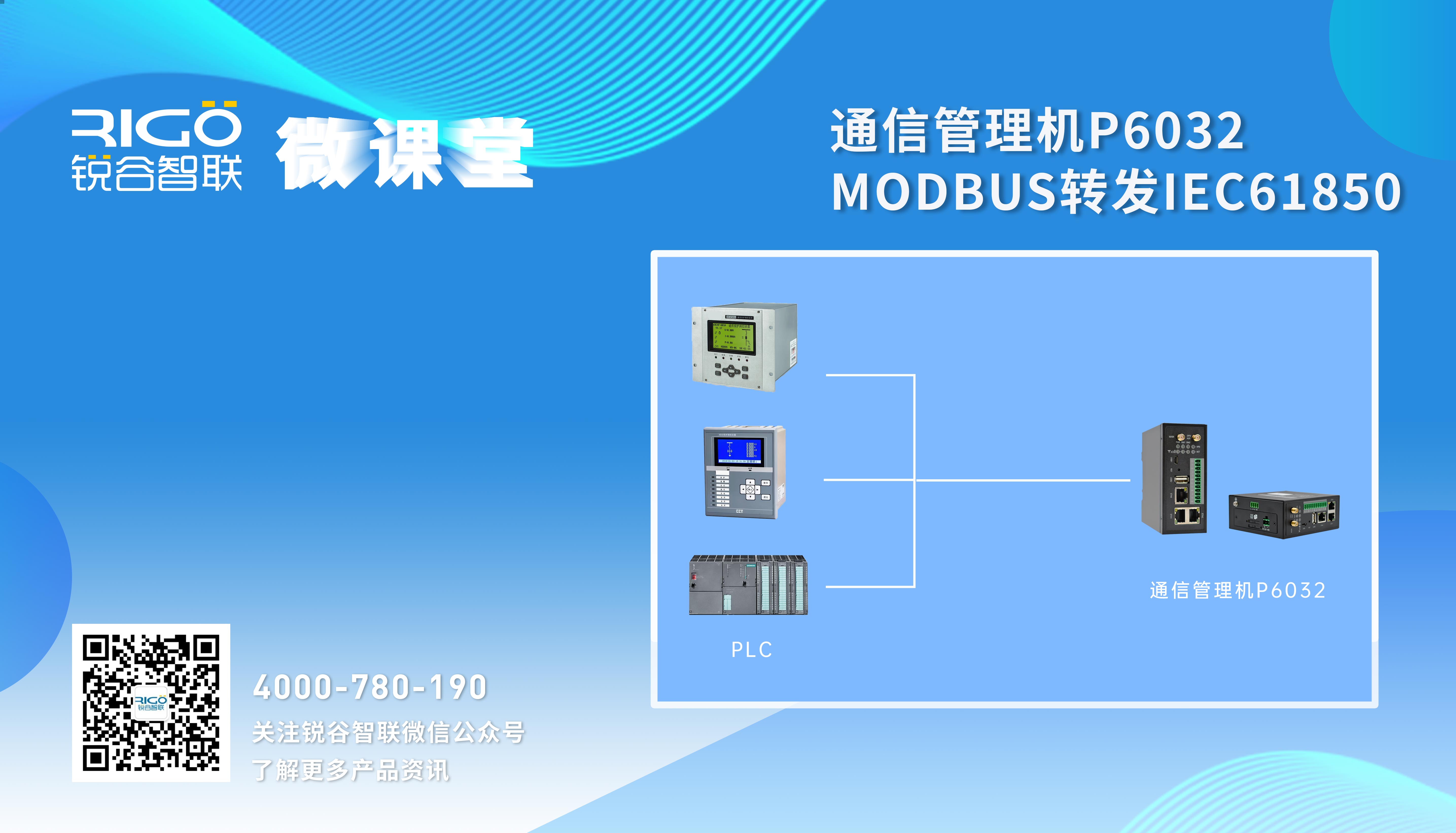 通信管理机P6032 Modbus转发IEC61850