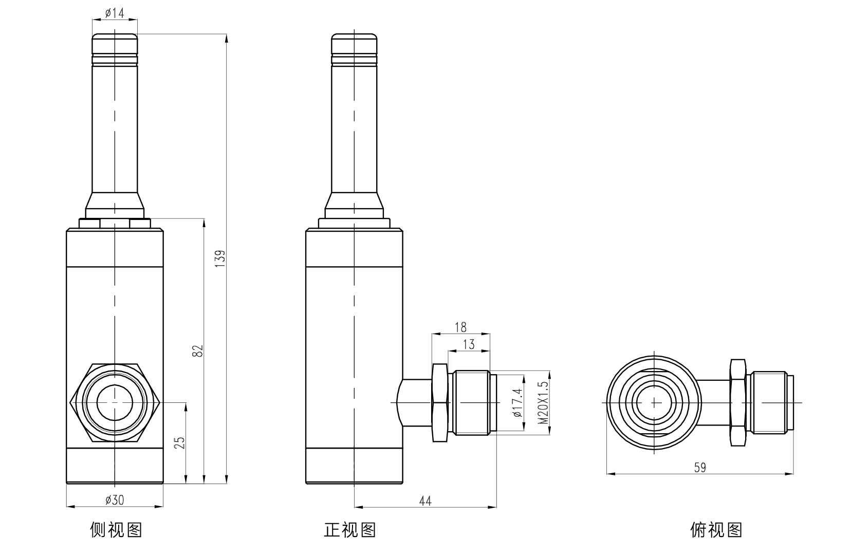 EL1310尺寸图